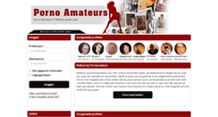 Desktop Screenshot of pornoamateurs.be